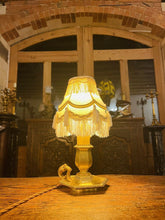 Load image into Gallery viewer, Antique Louis XVI “Cellar Light” Bronze Table Lamp, Signed ‘Henry Petitot’