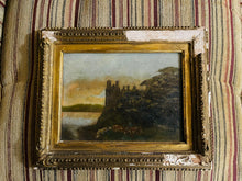 Load image into Gallery viewer, 18th Century Oil Painting Of Beeston Castle By George Barret Senior