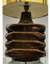 Load image into Gallery viewer, Rare Cari Zalloni Designer Iconic Facette Table Lamp For German ‘Steuler’, Brown