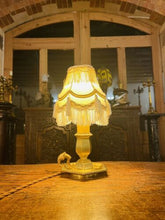 Load image into Gallery viewer, Antique Louis XVI “Cellar Light” Bronze Table Lamp, Signed ‘Henry Petitot’
