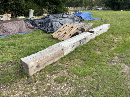 Huge Reclaimed English Oak Beam