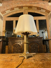 Load image into Gallery viewer, 19th Century Gothic Bronze Table Lamp, Pugin Style (pair Available)
