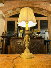 Load image into Gallery viewer, Antique 19th C Bronze Table Lamp, Louis XVI Style
