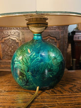 Load image into Gallery viewer, Vintage Pair Of ‘Maison Le Dauphin’ Emerald Green Table Lamps, MCM
