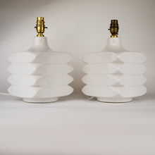 Load image into Gallery viewer, Rare Pair Cari Zalloni Designer Iconic Facette Table Lamps For German Steuler
