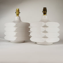 Load image into Gallery viewer, Rare Pair Cari Zalloni Designer Iconic Facette Table Lamps For German Steuler
