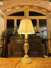 Load image into Gallery viewer, Antique 19th Century Bronze Table Lamp, Louis XVI Style
