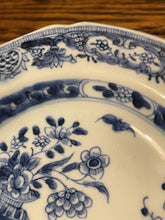 Load image into Gallery viewer, Antique 18th Century Chinese Blue And White Porcelain Plate Great Wall Of China
