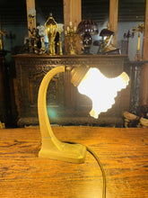 Load image into Gallery viewer, Antique Art Nouveau Bronze Bankers Desk Lamp, Early 20th C, (Pair Available)
