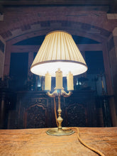 Load image into Gallery viewer, Antique 4 Arm Bouilotte Lamp, Solid Brass, Early 20th Century
