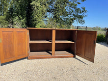 Load image into Gallery viewer, Early 20th Century Antique Quartersawn Oak School Cabinet, Housekeepers Cupboard
