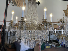 Load image into Gallery viewer, Antique 1900’s French Empire Crystal Chandelier, From London Palldium Theatre
