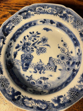 Load image into Gallery viewer, Antique 18th Century Chinese Blue And White Porcelain Plate Great Wall Of China
