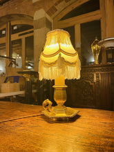 Load image into Gallery viewer, Antique Louis XVI “Cellar Light” Bronze Table Lamp, Signed ‘Henry Petitot’
