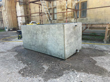 Load image into Gallery viewer, Large Galvanised Vintage Riveted Water Tank / Planter
