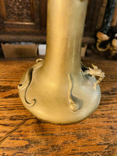 Load image into Gallery viewer, Japanese Brass Dragon Table Lamp, Meiji Period
