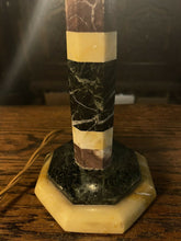 Load image into Gallery viewer, Antique Neoclassical Marble Table Lamp
