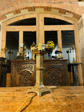 Load image into Gallery viewer, 19th Century Gothic Bronze Table Lamp, Pugin Style (pair Available)
