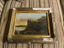 Load image into Gallery viewer, 18th Century Oil Painting Of Beeston Castle By George Barret Senior
