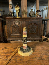 Load image into Gallery viewer, Antique Neoclassical Marble Table Lamp
