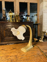 Load image into Gallery viewer, Antique Art Nouveau Bronze Bankers Desk Lamp, Early 20th C, (Pair Available)
