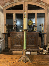 Load image into Gallery viewer, A WILLIAM IV ROCOCO REVIVAL PALMER PATENT CANDLE LAMP, CIRCA 1830
