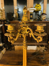 Load image into Gallery viewer, Pair Of Charles X Ormolu Gilded Bronze Candleabra, Circa 1840
