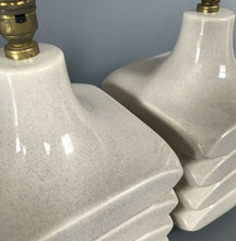 Load image into Gallery viewer, Rare Cari Zalloni Designer Pair Of Iconic Facette Table Lamps For German Steuler
