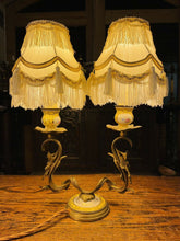 Load image into Gallery viewer, Antique Louis XVI Style Bronze And Porcelain Table Lamp, Sevres Style
