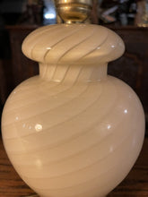 Load image into Gallery viewer, Vintage Murano Swirl Glass Lamp, ‘Paolo Venini’ For Venini, 1960’s, MCM
