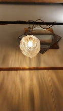 Load image into Gallery viewer, Antique French Glass &quot;Acorn&quot; Pendant Light
