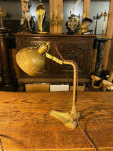 Load image into Gallery viewer, Antiwue Jugendstil Art Nouveau Brass Desk Lamp, 1910
