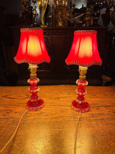 Load image into Gallery viewer, Vintage Murano ‘Barovier &amp; Toso’ Pair of Table Lamps, Venetian Glass Lighting
