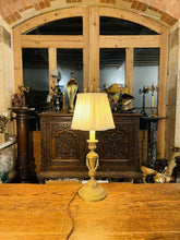 Load image into Gallery viewer, Antique 19th Century Bronze Table Lamp, Louis XVI Style
