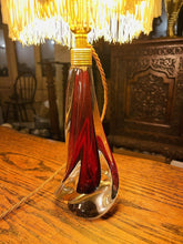 Load image into Gallery viewer, 1950s Flavio Poli Seguso &#39;Sommerso&#39; Table Lamp, Murano Italy, MCM
