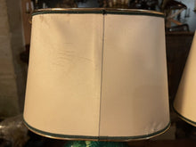 Load image into Gallery viewer, Vintage Pair Of ‘Maison Le Dauphin’ Emerald Green Table Lamps, MCM
