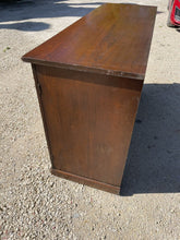 Load image into Gallery viewer, Early 20th Century Antique Quartersawn Oak School Cabinet, Housekeepers Cupboard
