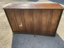 Load image into Gallery viewer, Early 20th Century Antique Quartersawn Oak School Cabinet, Housekeepers Cupboard
